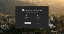 Desktop Screenshot of americanrivierabank.com